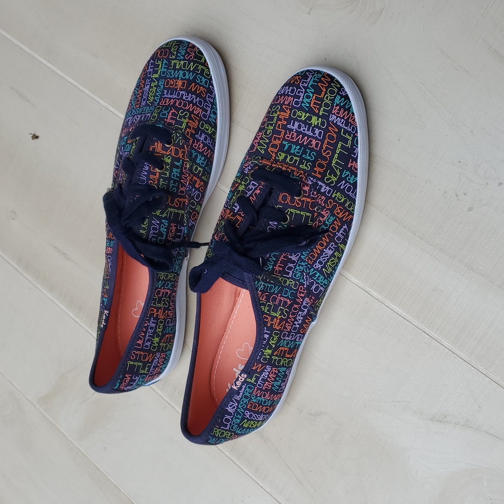 Keds Taylor SWIFT Women's Multicolor Canvas Sneakers - Picture 3 of 8